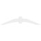 Ekena Millwork Archdale Architectural Grade PVC Gable Bracket, 48"W x 10"H x 2"D x 4"F, 5/12 Pitch GBP048X10X0204ARC00 - alternate 2